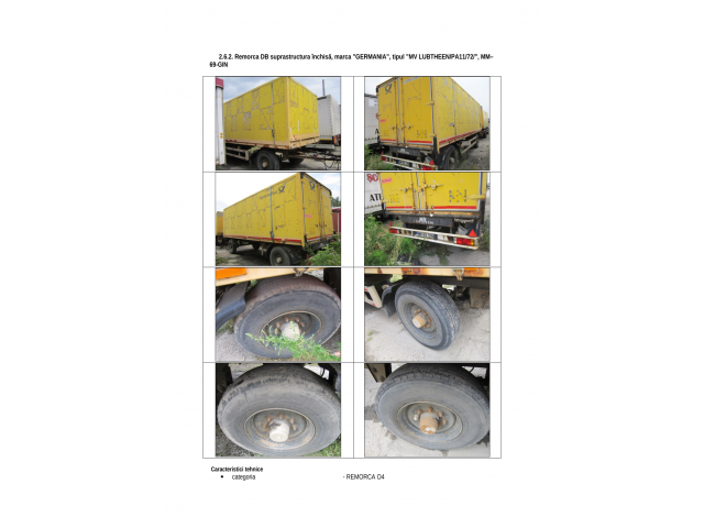 Autotractor MAN si remorca DB cu suprastructura inchisa — imagine 2