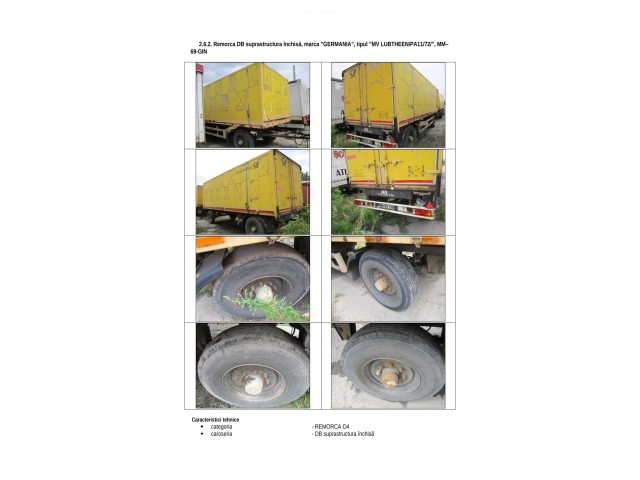 Autotractor MAN si remorca DB cu suprastructura inchisa — imagine 6