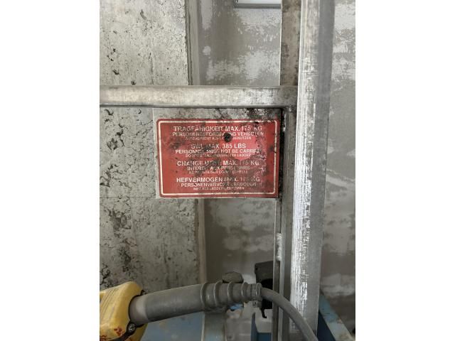 Lift pentru materiale Steinweg de 175 kg — imagine 1