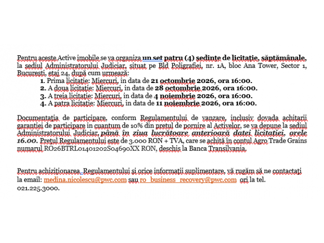 Teren intravilan de 17.325 mp cu opt construcții — imagine 2