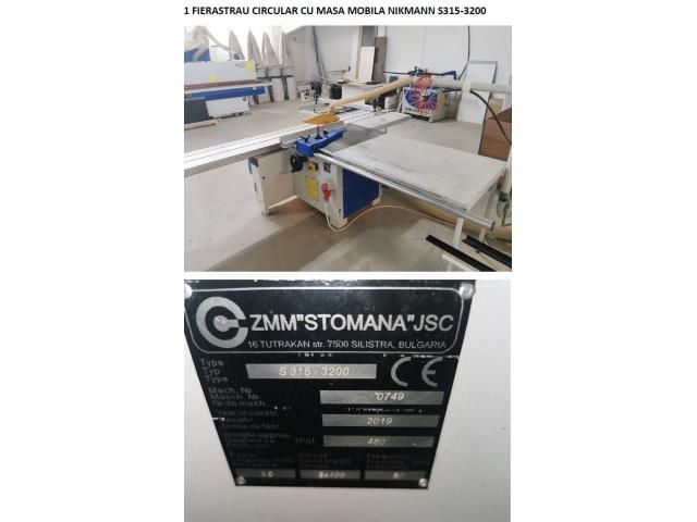 Utilaje de prelucrare a lemnului și laptop — imagine 3
