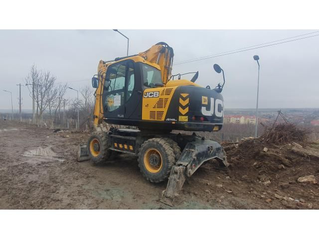 Excavator pe pneuri JCB JS145WTT4F — imagine 2