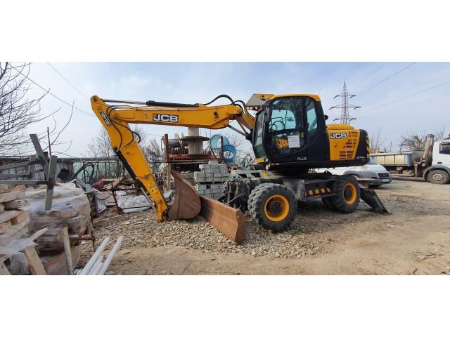Excavator pe pneuri JCB JS145WTT4F — imagine 4
